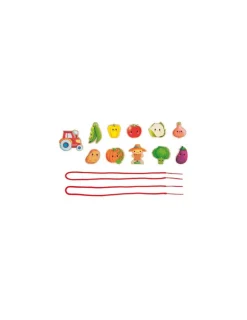 Janod Perles à enfiler Potager -