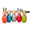 Moulin Roty Personnages en bois La Grande Famille -