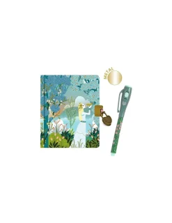 Lovely Paper by Djeco Petit carnet secret avec feutre magique Charlotte - Djeco