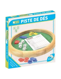 Jeujura Piste de dés en bois 35 cm