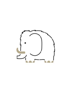 Djeco Pochoirs dinosaures -