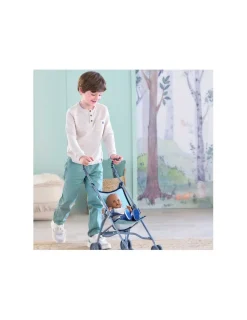 Corolle Poussette canne bleue -