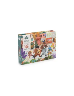 Moulin Roty Puzzle 500 pièces La fête du printemps Les Minouchkas -