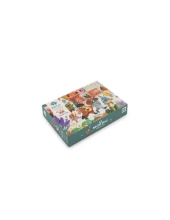 Moulin Roty Puzzle 500 pièces La fête du printemps Les Minouchkas -