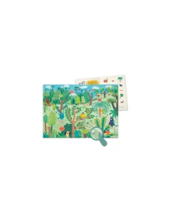 Enfant Moulin Roty Puzzle 48 pièces la terre merveilleuse Les Schmouks -