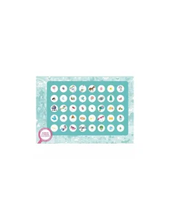 Auzou Puzzle cherche et trouve géant Licornes -