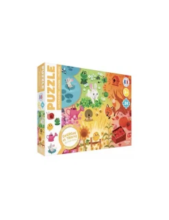 Auzou Puzzle cherche et trouve des tout petits les couleurs -