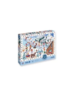 Enfant Sentosphere Puzzle Cherche et trouve Sports d'Hiver - Sentosphère