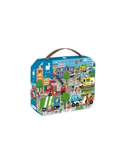 Janod Puzzle city 36 pièces -