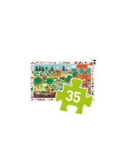 Djeco Puzzle d'observation La ferme -