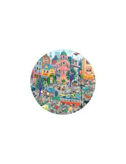 Djeco Puzzle d'observation La ville 200 pièces -