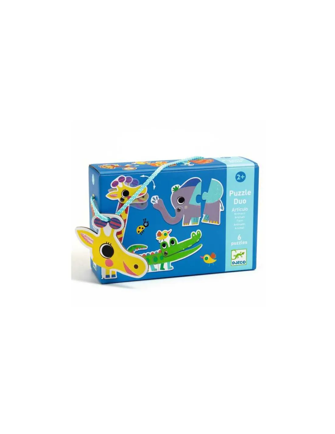 Djeco Puzzle duo articulo Animaux -