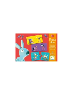 Djeco Puzzle duo contraires -