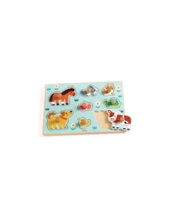 Djeco Puzzle en bois Dog'n'Co -