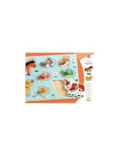 Djeco Puzzle en bois Dog'n'Co -