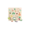 Vilac Puzzle Encastrement boutons bois légumes Sarah Betz -