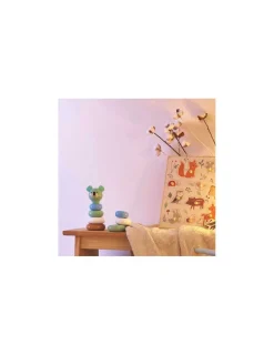 Vilac Puzzle Encastrement boutons bois animaux de la forêt Sarah Betz -