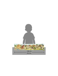 Janod Puzzle frise Mythologie et Antiquité 100 pièces -