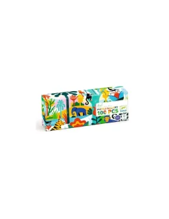 Enfant Djeco Puzzle gallery Jungle 100 pièces -