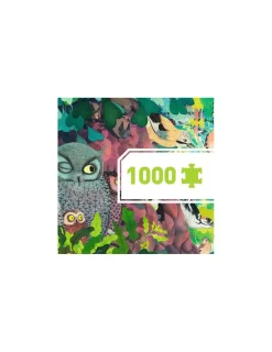 Djeco Puzzle gallery Owls and birds 1000 pièces -