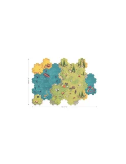 Djeco Puzzle géant Bataille 30 pièces -