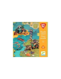 Djeco Puzzle géant Bataille 30 pièces -