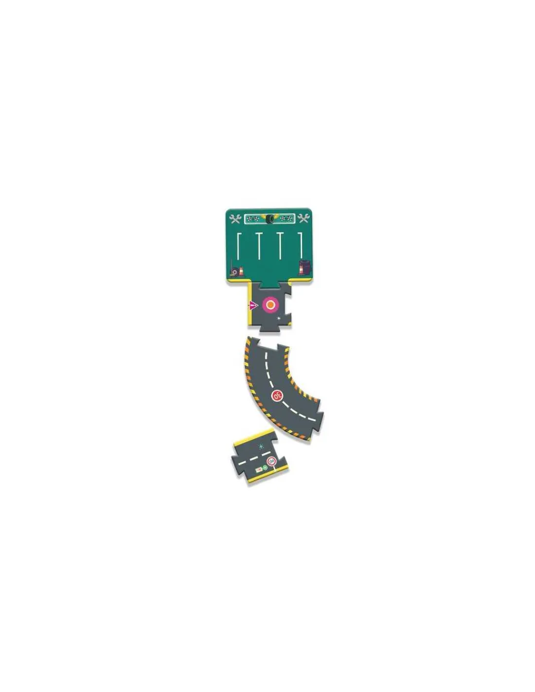 Enfant Djeco Puzzle géant circuit city -