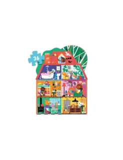Djeco Puzzle géant La maison p'tits copains -