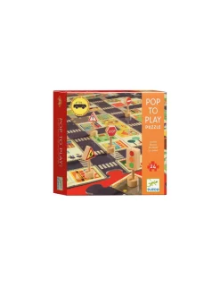 Enfant Djeco Puzzle géant la ville -