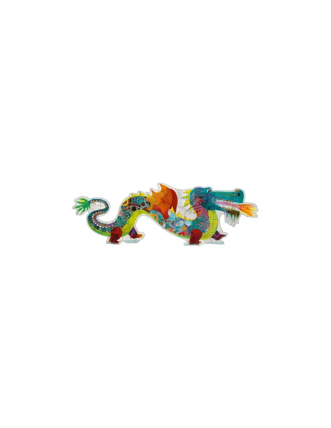 Djeco Puzzle géant Léon le dragon -