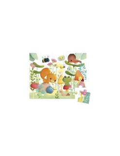 Janod Puzzle Les compagnons du jardin 20 pièces -
