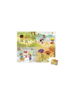 Janod Puzzle Les saisons 36 pièces -