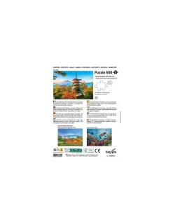 Enfant Sentosphere Puzzle Mont Fuji 500 pièces XL - Sentosphère