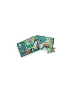 Enfant Moulin Roty Puzzle phosphorescent La cascade Dans la jungle -