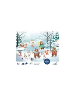 Sentosphere Puzzle Sous la neige 36 pièces - Sentosphère