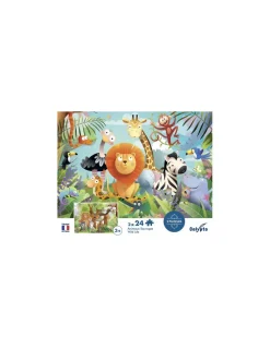 Enfant Sentosphere Puzzles Animaux sauvages 24 pièces - Sentosphère
