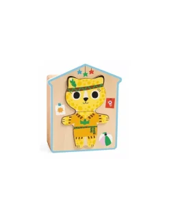 Djeco Puzzles dressup mix -