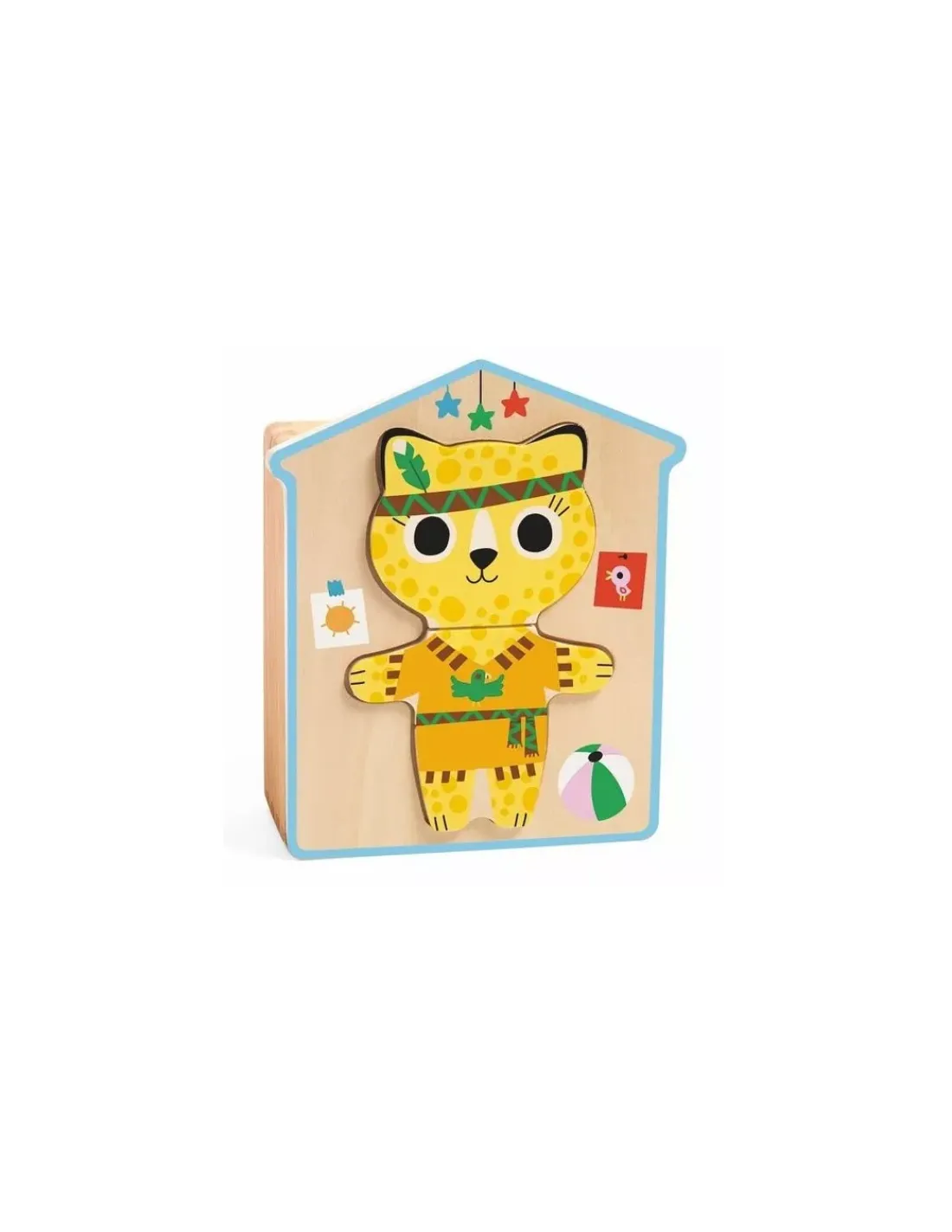 Djeco Puzzles dressup mix -