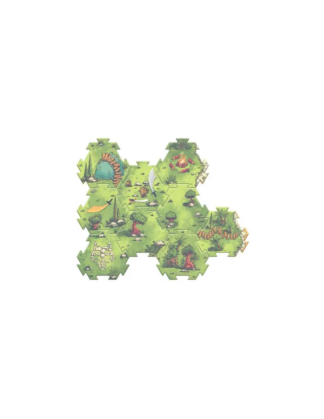 Djeco Puzzl'Up Voras Furious 18 pièces -