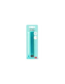 Enfant Legami Recharges pour stylo à encre gel effaçable Turquoise -
