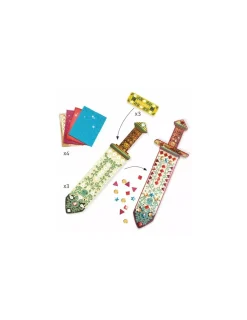 Djeco Sabres mosaïques à décorer - Do it Yourself
