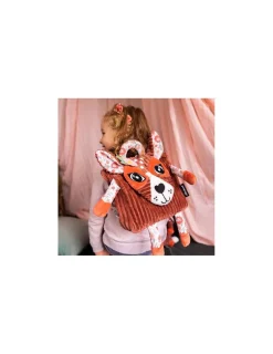 Enfant Les Deglingos Sac à dos velours Melimelos la biche - Les Déglingos