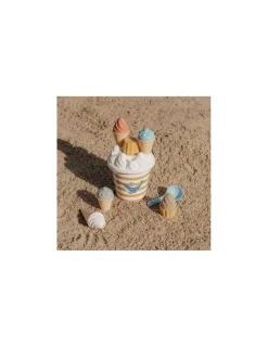 Little Dutch Seau de plage bleu Glaces -