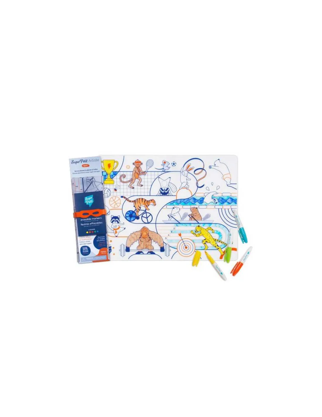 Super Petit Set à colorier silicone Sports Olympiques -