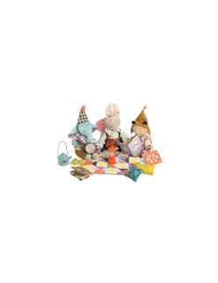 Moulin Roty Set d'accessoires le coin des histoires Les Minouchkas -