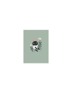 Enfant Moulin Roty Set de 3 affiches Après la pluie -