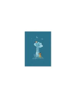 Enfant Moulin Roty Set de 3 affiches Sous mon Baobab -