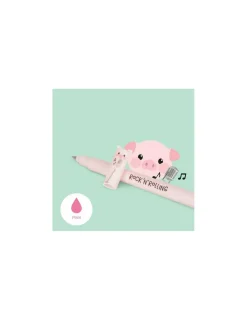 Enfant Legami Set de 4 stylos à encre gel effaçable Ferme -