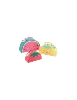 Vilac Set de 3 valisettes fruits Sarah Betz -