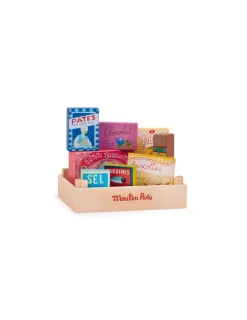 Enfant Moulin Roty Set de produits d'épicerie -